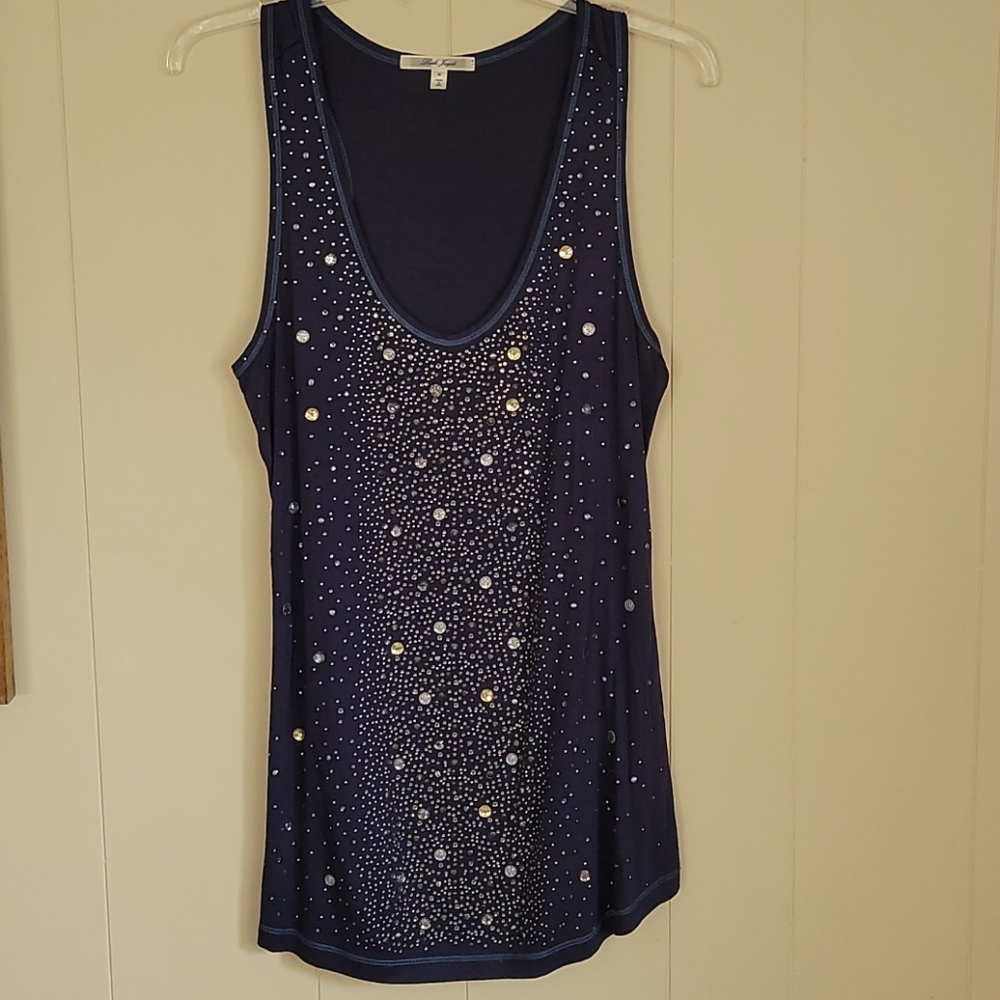 Rhinestone tank